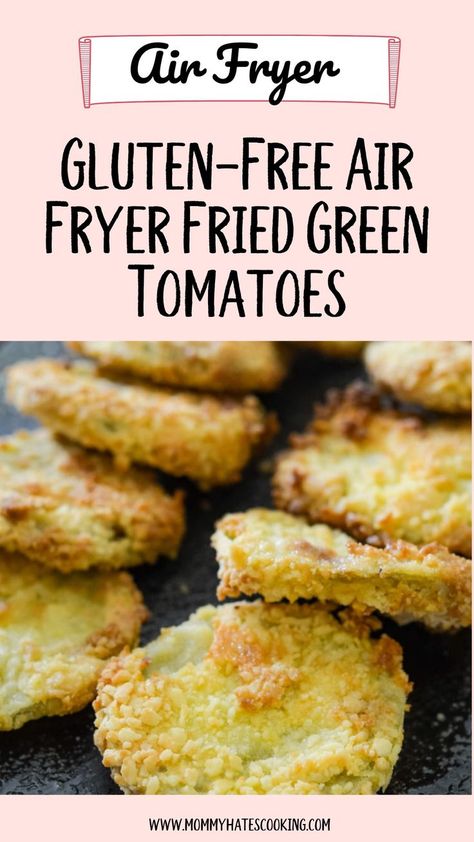 Grab the green tomatoes and make these Air Fryer Fried Green Tomatoes, easy to do gluten-free too! Fried Green Tomatoes Recipe Easy, Fried Green Tomatoes Recipe, Green Tomato Recipes, Fried Tomatoes, Veggie Snacks, Fried Green, Fried Green Tomatoes, Gluten Free Vegan Recipes, Air Fryer Healthy