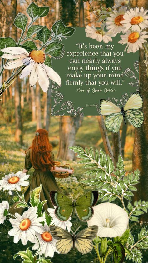 Books Literature, Green Quotes, Quotes Books, Autumn Illustration, Wallpaper Green, Happy Pictures, Anne With An E, Anne Shirley, Beautiful Journals