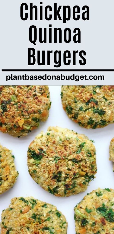 Quinoa Chickpea Burger, Quinoa Veggie Patties, Quinoa Fritters Vegan, Chickpea Veggie Burger, Veggie Burger Recipe Chickpea, Quinoa Bean Burger, Chickpea Burgers Vegan, Chickpea Quinoa Burger, Chickpeas Burger Recipe