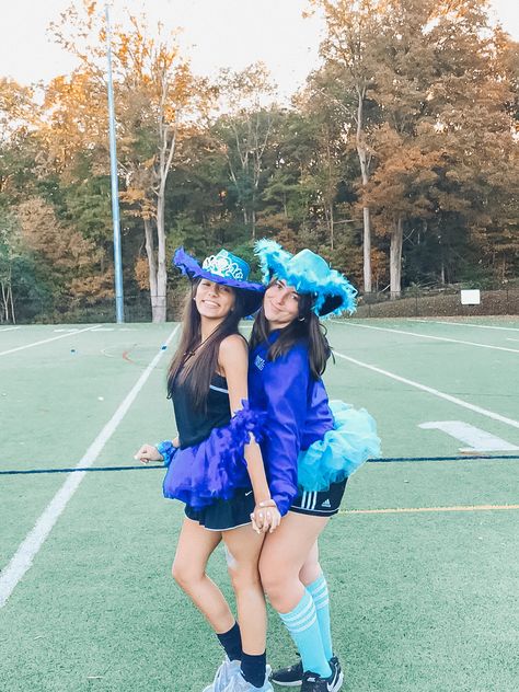 Blue School Spirit Outfits, Cowboy Hat School Spirit, Field Day Outfits, Blue Outfits For Spirit Week Fun, Blue Out Day Spirit Week, Blue Out Spirit Day, Spirit Outfits, Blue And Gold Spirit Week Outfits, Class Colors Spirit Week Blue