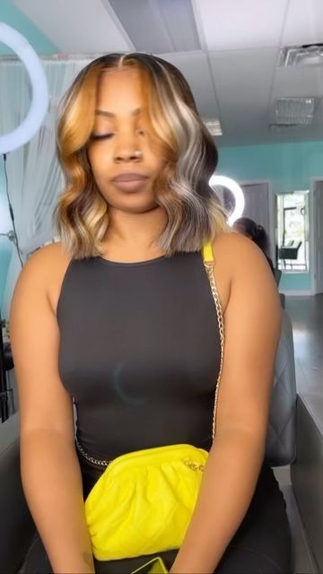 Weave Bob Hairstyles, Quick Weave Styles, Messy Bob, Birthday Hairstyles, Quick Weave Hairstyles, Dope Hairstyles, Favorite Hairstyles, Baddie Hairstyles, Wig Styles