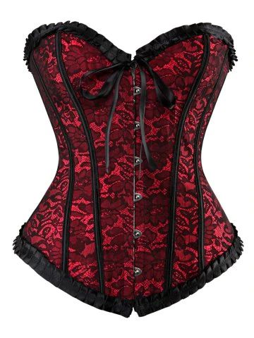 Cheapest and Latest women & men fashion site including categories such as dresses, shoes, bags and jewelry with free shipping all over the world. Mode Purple, Corset Steampunk, Skirt Shapewear, Bustier Lingerie, Corset Training, Corset Tops, Red Corset, Plus Size Corset, Lingerie Top