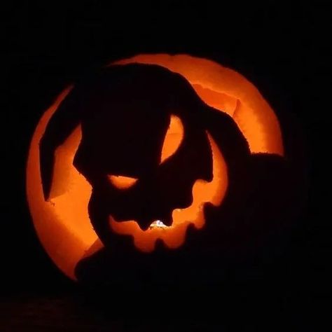 How To Carve Pumpkins, Pumpkin Carving Ideas Creative, Small Pumpkin Carving Ideas, Oogie Boogie Pumpkin, The Nightmare Before Christmas Pumpkin, Boogie Monster, Unique Pumpkin Carving Ideas, Pumpkin Carving Patterns Free, Nightmare Before Christmas Pumpkin