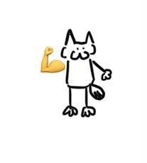 buff cat 💪💪💪 Why Is It Small Reaction Pic, I’m At My Limit Reaction Pic, Strong Reaction Pic, So Excited Meme, Strong Meme Funny, Wow Reaction Meme, Reaction Stickers, Reaction Pic, Reaction Pics