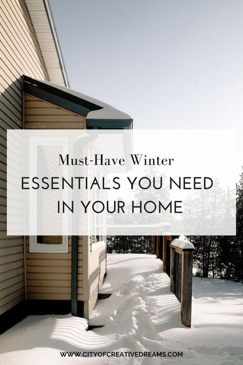 As the snow begins to fall, so do the temperatures outside. Not being prepared for it is never fun since you have no choice but to remain indoors for most of the season. So, you must make the most of the cold weather by preparing your home ahead of time. As a result, you must […] The post Must-Have Winter Essentials You Need in Your Home appeared first on City of Creative Dreams. Energy Saving Tips Houses, Winter Home Maintenance, Winterizing Your Home, First Home Checklist, Home Maintenance Schedule, Buying First Home, Energy Saving Tips, Winter Hacks, House Essentials