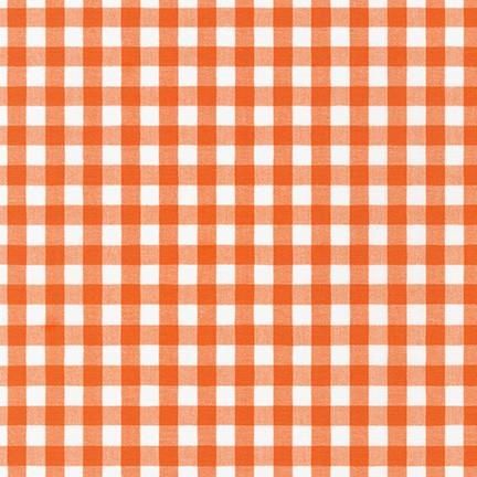 From designer Elizabeth Hartman, the Kitchen Window Wovens collection brings the warmth of the kitchen right to your quilting room! With these lovely shades of gingham, you have a perfect addition to any holiday or summer themed projects. Orange Gingham, Elizabeth Hartman, Quilting Room, Robert Kaufman Fabrics, Fabric Yardage, Kitchen Window, Robert Kaufman, Fat Quarter Bundles, Quilt Kits