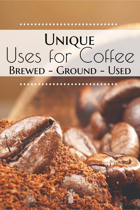 There are many frugal uses for coffee, aside from your morning cup of brew. Find unique ways to use brewed coffee, ground coffee, and used coffee grounds. #usesforcoffee #coffee #morethancoffee #waystousecoffee #oldcoffeeuses #coffeegrounduses #leftovercoffeeuses Ground Coffee Uses, Used Coffee Grounds, Frugal Meal Planning, Frugal Food, Easy Family Recipes, Uses For Coffee Grounds, Brewed Coffee, Coffee Uses, Frugal Meals