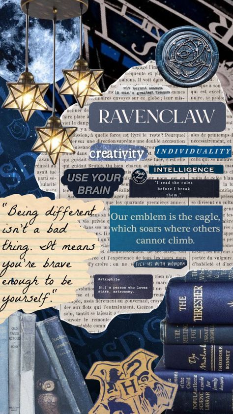 ravenclaw 💙 #blue #aesthetic #ravenclaw #ravenclawaesthetic Ravenclaw Room, Harry Potter Iphone, Ravenclaw Pride, Ravenclaw Aesthetic, Harry Potter Poster, Ravenclaw House, Desenhos Harry Potter, Images Harry Potter, Hogwarts Aesthetic