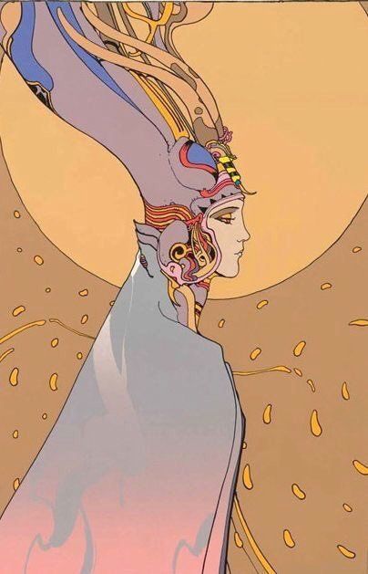 70s Sci-Fi Art - Moebius | Facebook Moebius Artist, Mobius Art, Moebius Art, 70s Sci Fi Art, Sci Fi Comics, Travel Drawing, Found Object Art, Science Fiction Art, Retro Futurism