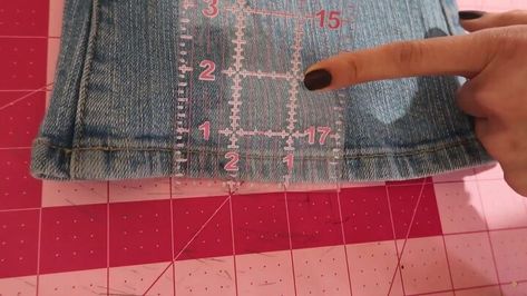 How To Hem Bootcut Jeans, How To Hem Bell Bottom Jeans, How To Shorten Flare Jeans, Easy Way To Hem Jeans, Hemming Jeans, Original Hem, Super Flare Jeans, Sewing Machine Thread, Flair Jeans