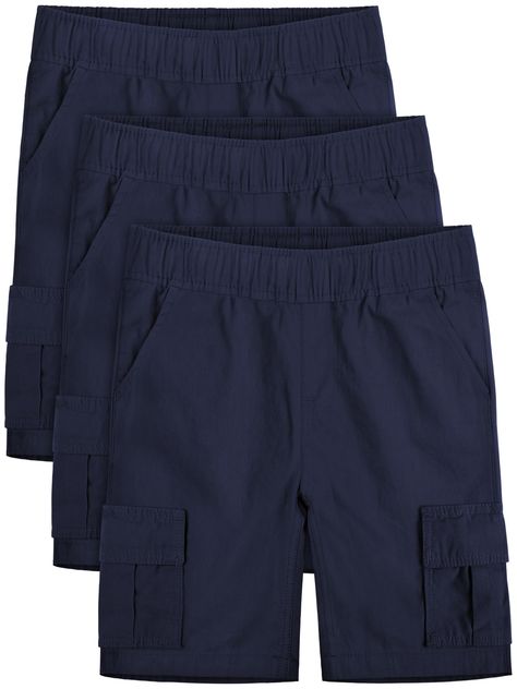 PRICES MAY VARY. Pure Cotton Boys Uniform Shorts: The multi-pack of 3 boys cargo shorts are made from 100% cotton fabric,which will meet the daily changing needs Styled with Side Slant Pocket Design: The uniform shorts for boys with side slant pocket and plus front slant,can store a lot of boy stuff Boys Shorts Size 4-12Y : Our clothes for boys come in sizes that are carefully,suit for most boys between the ages of 4T to 12years Applicable Occasions for Boy Shorts: Whether as school uniforms for Boys School Uniform Shorts, Uniform Clothes, School Shorts, Boys Cargo Shorts, Boys Uniforms, Boys School Uniform, Boy Stuff, 3 Boys, Boys Shorts