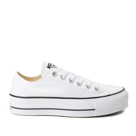 Converse Chuck Taylor All Star Platform Low White Size 5.5 Women Brand New. No Box. In Hand Ships Same Day. Low Converse, All Star Platform, Low Top Converse, Converse Low, Converse White, Converse Chuck Taylor All Star, Womens Converse, Black Canvas, Chuck Taylor Sneakers