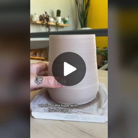 Thumb Cups explained #ceramiccup #ceramics #pottery #clay #ceramicart... | pottery | TikTok Pottery Tiktok, Thumb Print, Thumb Prints, Pottery Clay, Ceramics Pottery, Ceramic Cups, Ceramic Art, Twitter Card, Coding