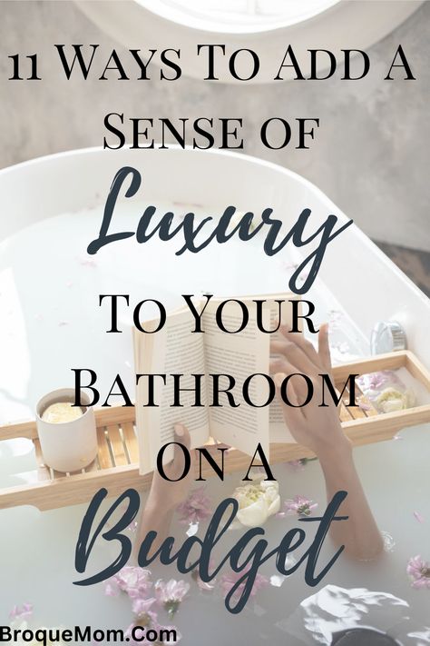 how to make your bathroom luxurious Spa Inspired Bathroom Decor, Spa Bathroom Decor, Luxury Spa Bathroom, Bathroom Hacks, Bathroom Transformation, Dinner Party Themes, Bathroom Design Trends, Bathtub Design, College Dorm Decorations