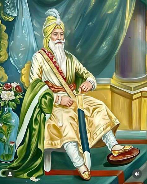 Maharaja Ranjit Singh Wallpaper, Sikh Warrior, Guru Wallpaper, King Kong Skull Island, Baba Deep Singh Ji, Ranjit Singh, Maharaja Ranjit Singh, Guru Nanak Wallpaper, Ayurvedic Recipes