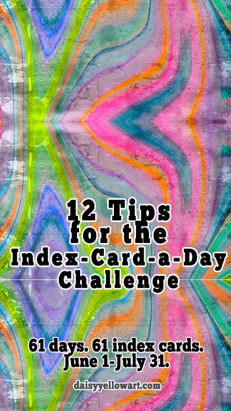 There's an über-optimistic energy to the start of a creative challenge. So much potential. As you contemplate what to create, I encourage you to have an open mind as to how this 61-daily-card-goal will come to fruition. I never ever know where ICAD will lead, but it is always a surprise. Some Index Card A Day, Drawing Mandalas, Mind Reading Tricks, Journaling Tips, Mind Reading, Daisy Yellow, Art Journal Prompts, Index Card, Art Therapy Activities