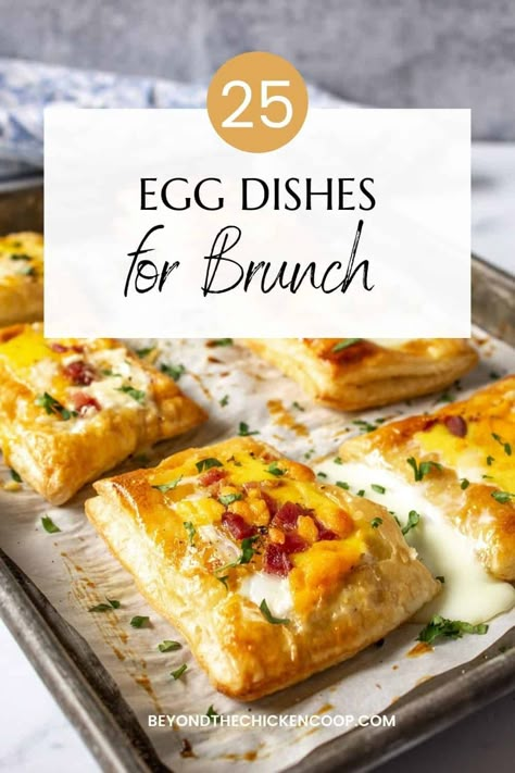 Brunch Recipes With Eggs, Small Plate Brunch Ideas, Gourmet Egg Recipes, Easter Brunch Savory, Brunch For Four People, The Best Brunch Ideas, Egg Dishes For Brunch Easy, Breakfast Ideas Other Than Eggs, Egg Ideas For Brunch