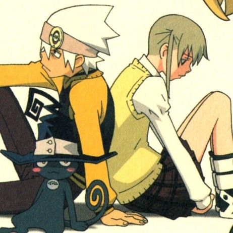 Soul Eater Official Art Manga, Soul Eater Character Sheet, Kim Soul Eater, Make And Soul, Soul Maka, Soma Soul Eater, Soul Eater Maka, Soul Evans, Cringe Compilation