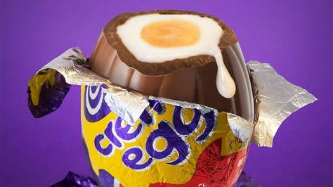 Cadbury Creme Egg Recipes, Easter Hamper, Creme Eggs, Cadbury Eggs, Pop Up Cafe, Cadbury Creme Egg, Soft Egg, Diy Cream, Dairy Milk Chocolate