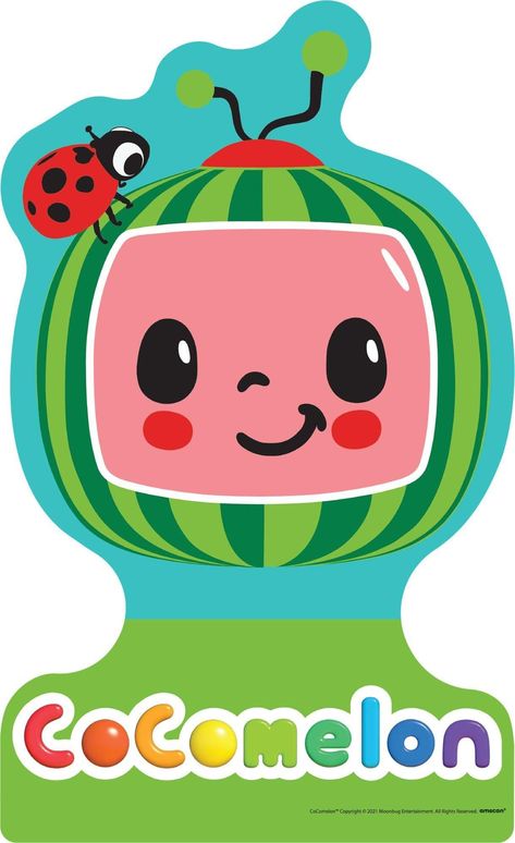 Cocomelon Watermelon, Watermelon Logo, Cocomelon Birthday Party, Circuit Maker, Selfie Station, Cocomelon Birthday, Lips Art, Diy Balloon Decorations, Balloon Shop