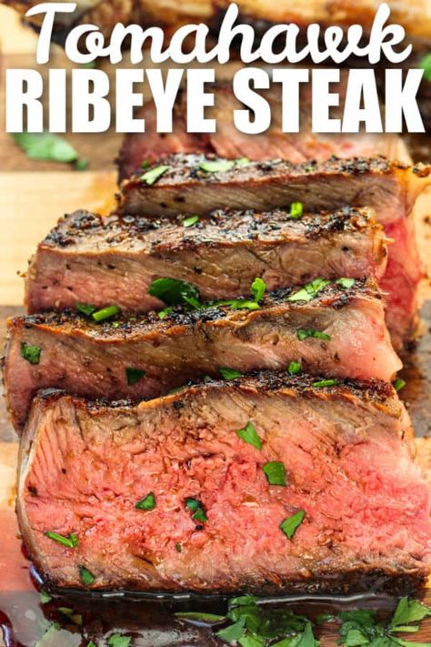 Tender Tomahawk Ribeye Steak Best Way To Reheat Steak, Reheat Steak, Air Fryer Ribeye, Tomahawk Steak Recipe, Steak On Stove, How To Reheat Steak, Leftover Steak Recipes, Tomahawk Ribeye, Steak Salad Recipe