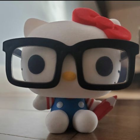 follow throatjuiice on insta fr Hello Kitty With Glasses Pfp, Fisheye Hello Kitty, Silly Hello Kitty, Emo Hello Kitty Pfp, Hello Kitty With Glasses, Hello Kitty Boy, Quince Decor, Hello Kitty Bedroom, Funk Pop