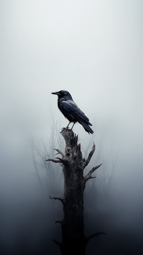 Black Crow Wallpaper, Crow Iphone Wallpaper, Raven Iphone Wallpaper, Raven Phone Wallpaper, Crow Phone Wallpaper, Crow Aesthetic Dark, Crow Wallpaper Iphone, Crow Background, Crow Wallpapers