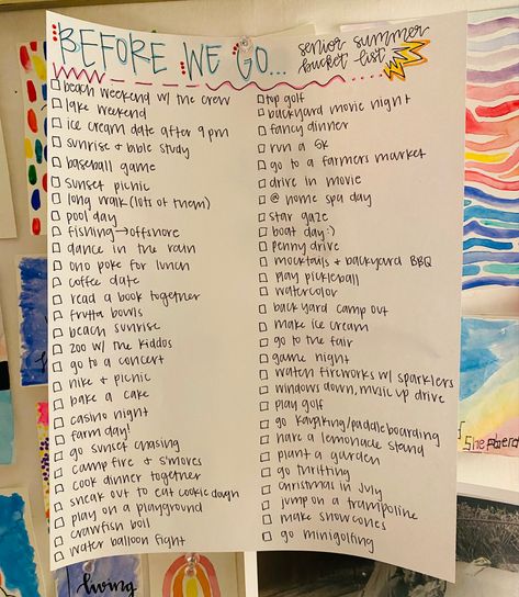 Junior Year Bucket List, Senior Year Bucket List, Senior Bucket List, Year Bucket List, Senior Year Things, Senior Year Fun, Sr 25, Bff Stuff, Memories Scrapbook