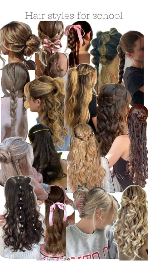 Cute Hairstyles For 6th Grade, Hairstyles For Marching Band, Color Guard Hairstyles, Guard Hairstyles, Hair Styles For Picture Day, Hair Styles For School, Styles For School, Color Guard, Picture Day