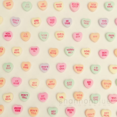 shannonblue, flickr Valentine Candy Hearts, Conversation Heart, Feminine Elegance, Heart Photography, Conversation Hearts, Valentines Wallpaper, Hot Kiss, Love Romantic, Valentine Candy