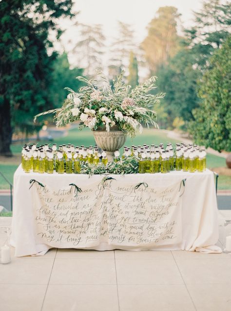 Coordination: Sugar Rush Events… Olive Oil Wedding Favors, Wedding Flowers Cost, English Garden Style, Wedding Reception Favors, Martha Weddings, Creative Wedding Favors, Best Wedding Favors, Longwood Gardens, Martha Stewart Weddings