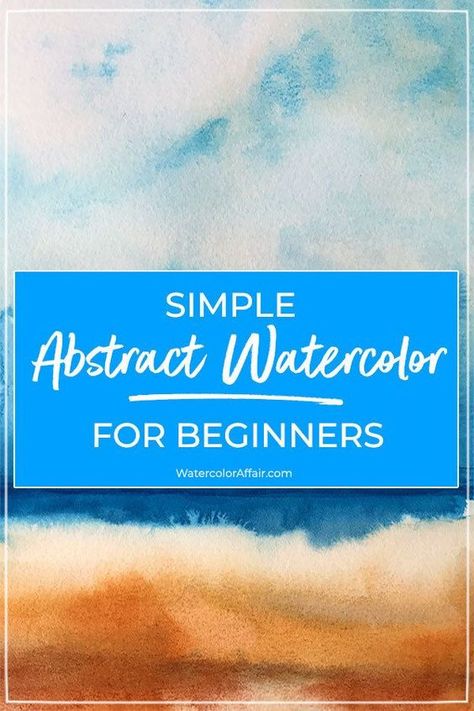 A beginners tutorial about painting easy abstract watercolors. Watercolor Art For Beginners Simple Abstract, Abstract Watercolor Techniques, Diy Watercolor Painting Abstract, Watercolor Abstract Art For Beginners, Abstract Watercolor Art For Beginners, Abstract Watercolor Art Inspiration, Abstract Watercolor Tutorial, Abstract Watercolor Paintings Tutorials, Abstract Watercolor Paintings