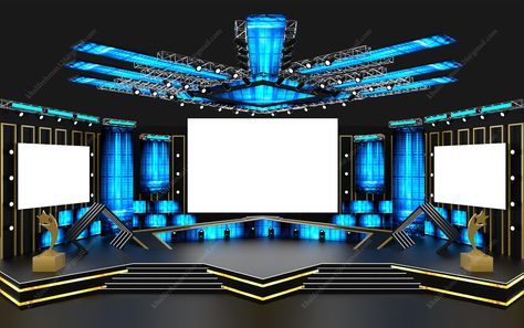 Virtual Stage Design, Stage Set Up, Stage Event Design, Concert Stage Set Design, 3d Stage Design, Corporate Event Stage, Stage Design Event, Event Stage Design, Stage Concept