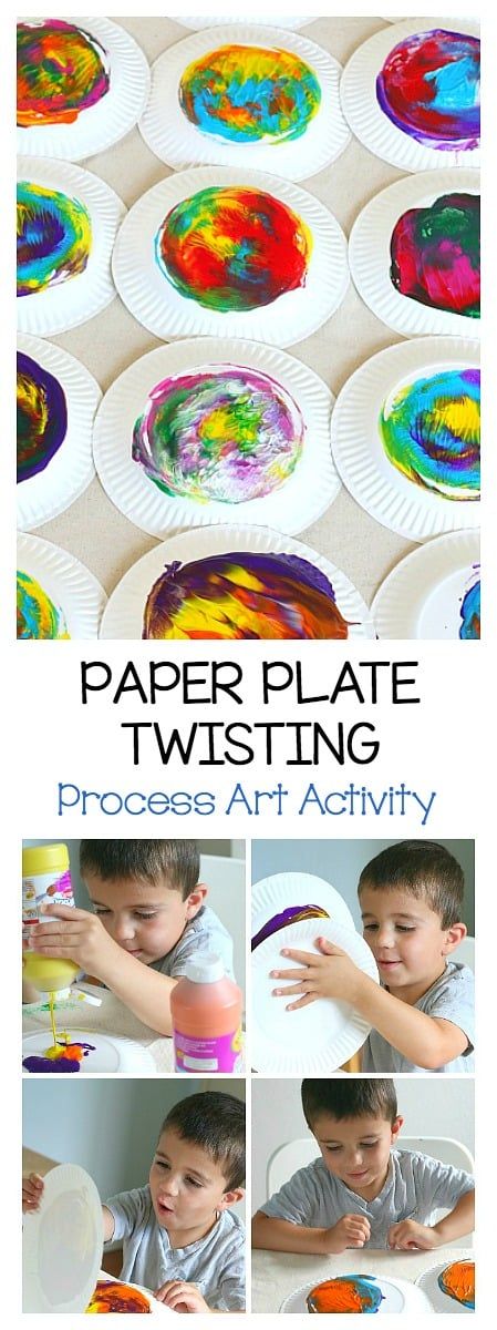 Process Art Activity for Kids: Paper Plate Twisting! Easy art project for preschool and kindergarten and a fun way to explore color mixing! Art Activity For Kids, Preschool Art Projects, Ikea Alex, Art Projects For Kids, Easy Art Projects, Art Activity, Easy Art, Kindergarten Art, Art Activities For Kids