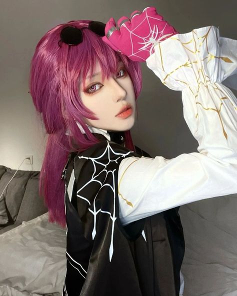 Honkai Cosplay, Kafka Cosplay, Cosplay Characters, Animated Drawings, Cute Cosplay, Cosplay Props, Cosplay Makeup, Eye Make, Star Rail