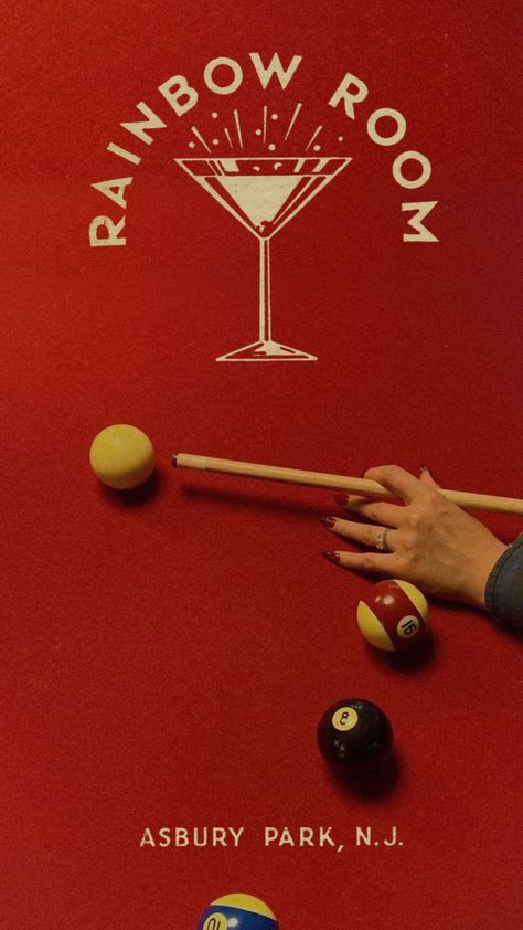 #vintage #pool #bar #pooltable #eightball #design #red #redaesthetic #vintageaesthetic Billiards Aesthetic, Billiards Bar, Vintage Pool, Ball Aesthetic, Pool Bar, Vintage Bar, Art Table, Pool Table, Red Aesthetic