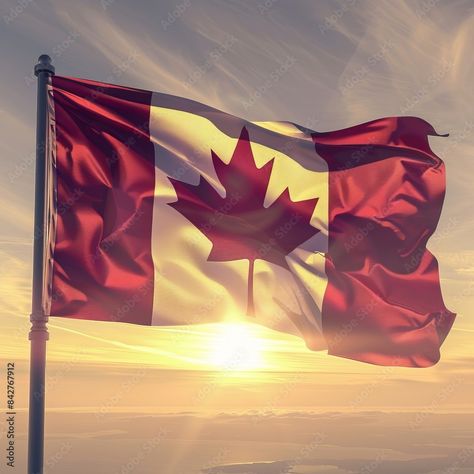 Kris Kringle, National Symbols, Canadian Flag, Remembrance Day, America And Canada, Canada Flag, Mauritius, Photo Illustration, Trinidad