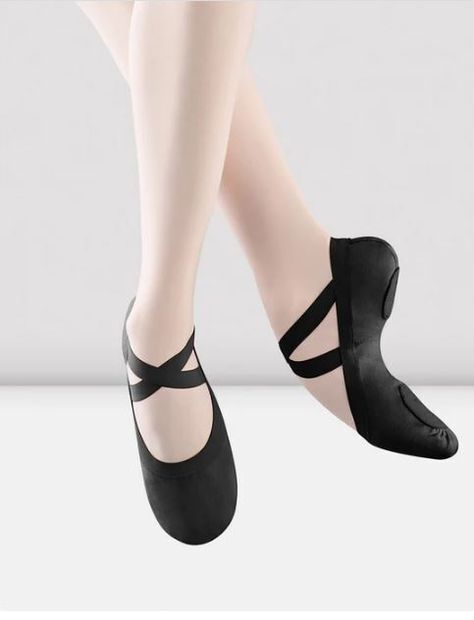 This listing is for a brand new pair of bloch Pro Elastic Stretch Canvas ballet shoes in black , style S0621L.  They are available in whole and half sizes. These shoes fit really well but PLEASE note, above size 1.5 they cease to fit like street shoe (examine my little list below), they have presewn crisscross elastic and no drawstring. These fit more like the pointe shoes do. These retail for $27.50 in ladies sizes. They are brand new, untouched and have never been tried on. Shipping is first c Canvas Ballet Shoes, Ballet Shoe, Street Shoes, En Pointe, Pointe Shoes, Black Style, Character Shoes, Ballet Shoes, Black Shoes