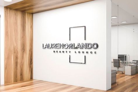 Bar Mini, Office Signage, Office Logo, Wall Signage, Modern Office Interiors, Wall Logo, Office Entrance, Dental Office Design, Modern Office Design