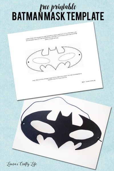 Free Printable Batman Mask Template                                                                                                                                                     More Bat Girl Mask, Diy Batman Mask, Batman Mask Template, Batgirl Party, Batman Printables, Diy Batman, Mask Templates, Batman Diy, Batman Theme