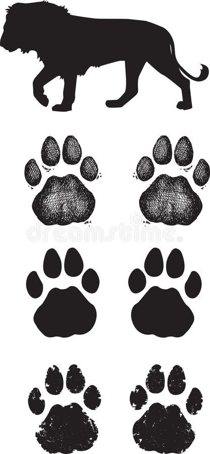 Realistic lion tracks or footprints. In three illustrated styles , #spon, #tracks, #lion, #Realistic, #styles, #illustrated #ad Lion Paw Print Tattoo, Tattoo For Brother, Lion Paw Print, Cat Paw Tattoos, Lion Art Tattoo, Paw Drawing, Lion King Tattoo, Lion King Cakes, Paw Tattoo