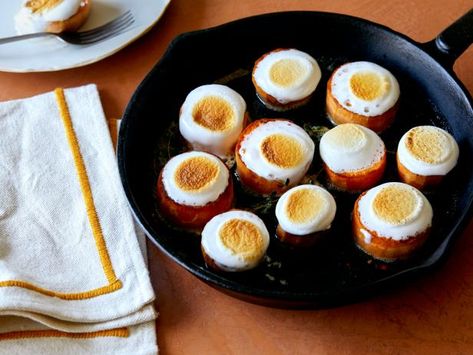 Melting Sweet Potatoes Recipe | Food Network Kitchen | Food Network Melted Sweet Potatoes, Melting Sweet Potatoes Food Network, Melting Sweet Potatoes, Best Thanksgiving Sides, Sweet Potato Side Dish Recipes, Meal Sides, Sweet Potato Side Dish, Sweet Potato Sides, Sweet Potatoes Recipe