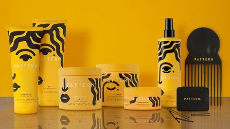 Tracee Ellis Ross's Pattern Hair-Care Collection Expanding With Styling Products | Allure Patterns Hair Products, Tracee Ellis Ross Hair Products, Hair Product Branding Design, Hair Product Branding, Hair Care Packaging Design, Hair Product Packaging Design, Pattern Hair Products, Beauty Product Packaging Design, Hair Products Design