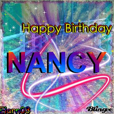 Nancy GIF - Find & Share on GIPHY Happy Birthday Nancy, Happy Birthday Gif Images, Happy Birthday Flowers Wishes, Funny Happy Birthday Wishes, Happy Birthday Cake Images, Happy Birthday Wallpaper, Happy Birthday Photos, Birthday Wallpaper, Anniversary Funny