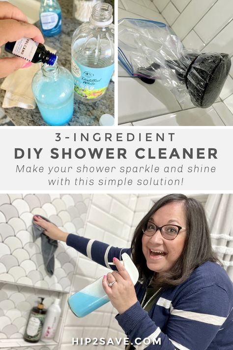 Shower Diy Cleaner, Dawn And Vinegar Shower Cleaner Recipe, Epsom Salt Shower Cleaner, Cleaning A Shower Stall, Shower Cleaner In Dish Wand, Diy No Scrub Shower Cleaner, Vinegar And Dawn Shower Cleaner, Shower Cleaner Dawn And Vinegar Peroxide, How To Clean A Shower Head