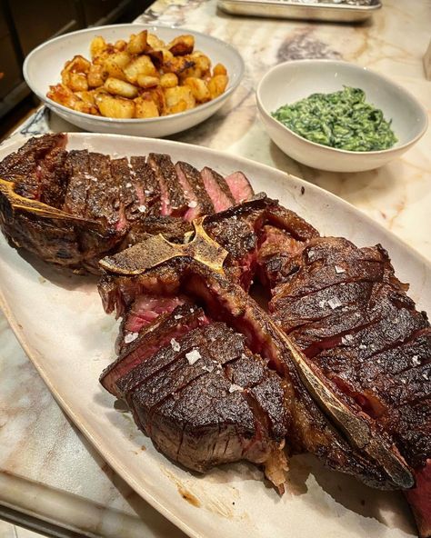 @looseylunchesnyc on Instagram: “Steak night at Chez Loosey. Dry aged NY strip and porterhouse from @patlafrieda. Da best •••…” Porterhouse Steak Recipe Cast Iron, Porter House Steak, Cast Iron Porterhouse Steak, Cast Iron Ny Strip Steak, Cast Iron New York Strip Steak, Dry Aged Steak, Porterhouse Steak, Ny Strip, Meat Jerky