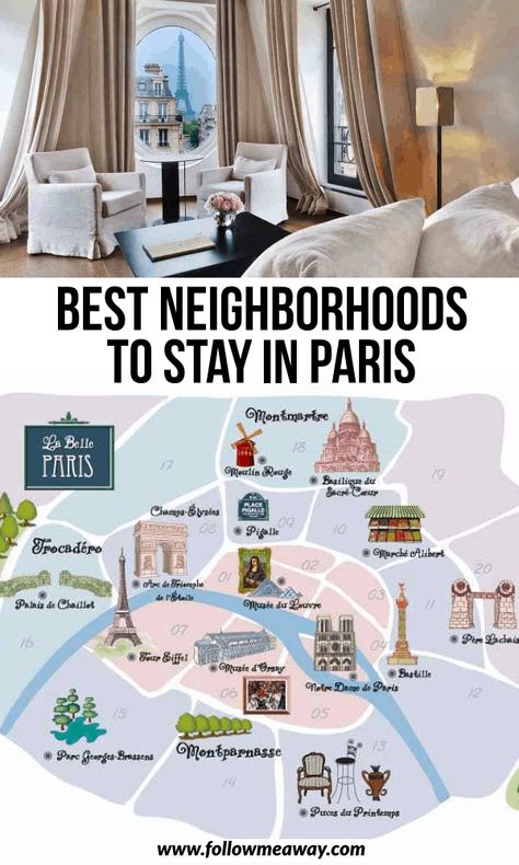 Apartment Parisian, Best Hotels In Paris, Paris Trip Planning, Where To Stay In Paris, Paris Neighborhoods, Hotels In Paris, France Itinerary, Paris Itinerary, Paris Travel Tips