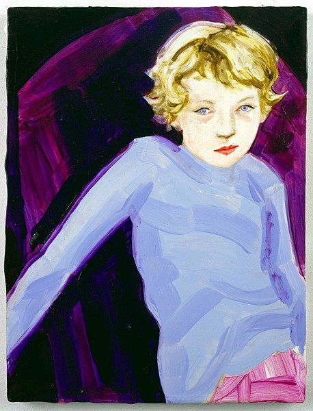 Elizabeth Peyton, Max, 1996, oil on board, 12 x 9 inches Peyton Art, Karen Kilimnik, Elizabeth Peyton, Matching Pictures, Painted Portraits, Walker Art Center, Contemporary Portrait, Kids Portraits, Popular Culture