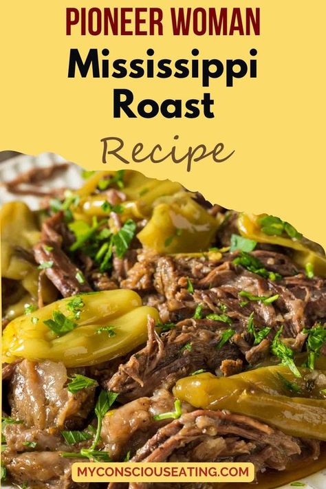 Perfecting the Pioneer Woman's Mississippi roast recipe has been a rewarding journey. It's a dish that exudes the comfort of Southern cooking, with a melt-in-your-mouth texture that makes it a standout meal for any occasion. #TenderRoast #PioneerWomanMississippiRoast #FamilyFavorites Mississippi Roast Crock Pot, Best Pot Roast Recipe, Instant Pot Mississippi Pot Roast, Crock Pot Mississippi Pot Roast, The Best Pot Roast, Tender Pot Roast, Mississippi Roast Recipe, Crockpot Pot Roast, Pot Roast Crock Pot Recipes