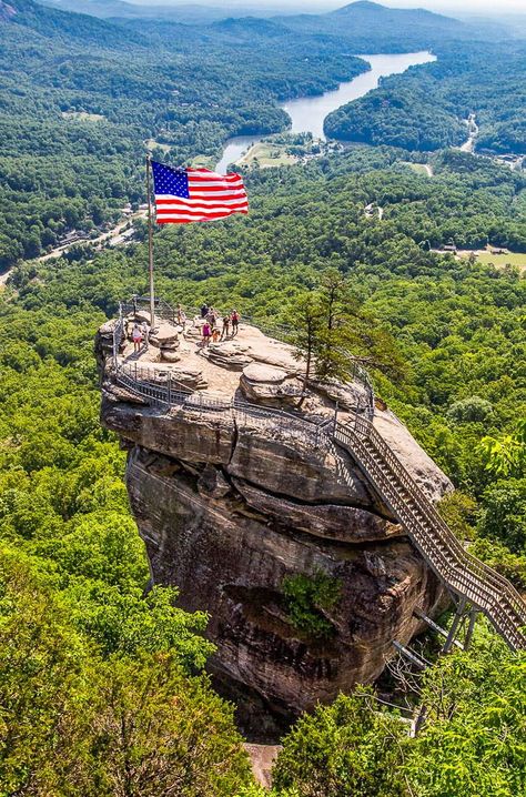 Chimney Rock State Park, Chimney Rock, North Carolina Vacations, Carolina Mountains, North Carolina Travel, Lake Lure, North Carolina Mountains, Road Trip With Kids, Mountain Travel